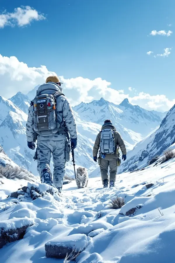 雪豹的冬天海报缩略图 - 小苹果影视
